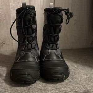 The North Face Black and Gray Insulated Boots